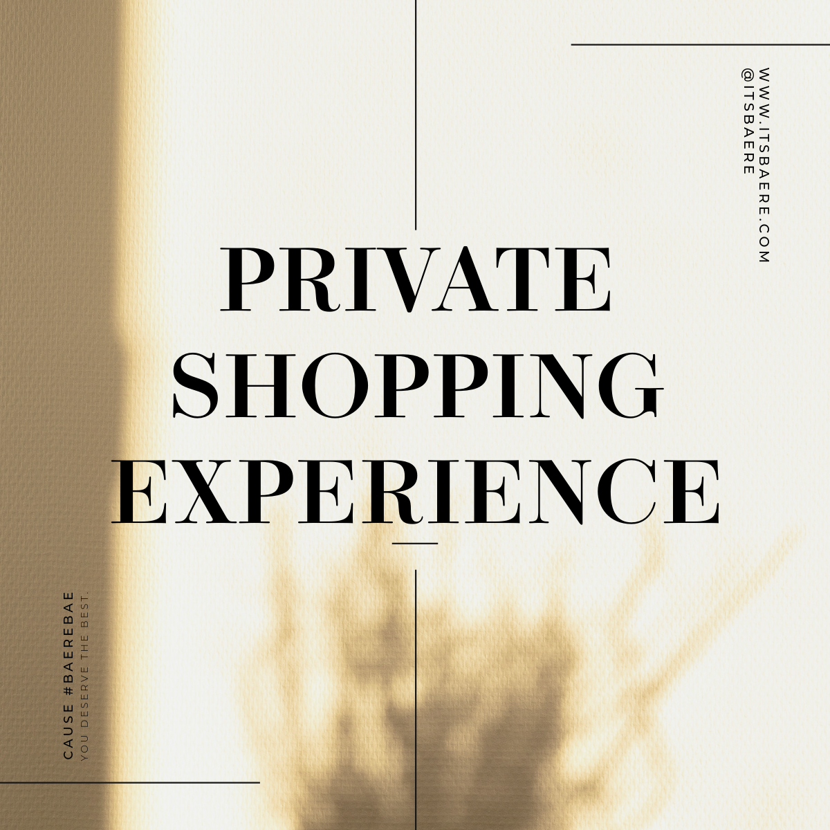 Private Shopping Experience