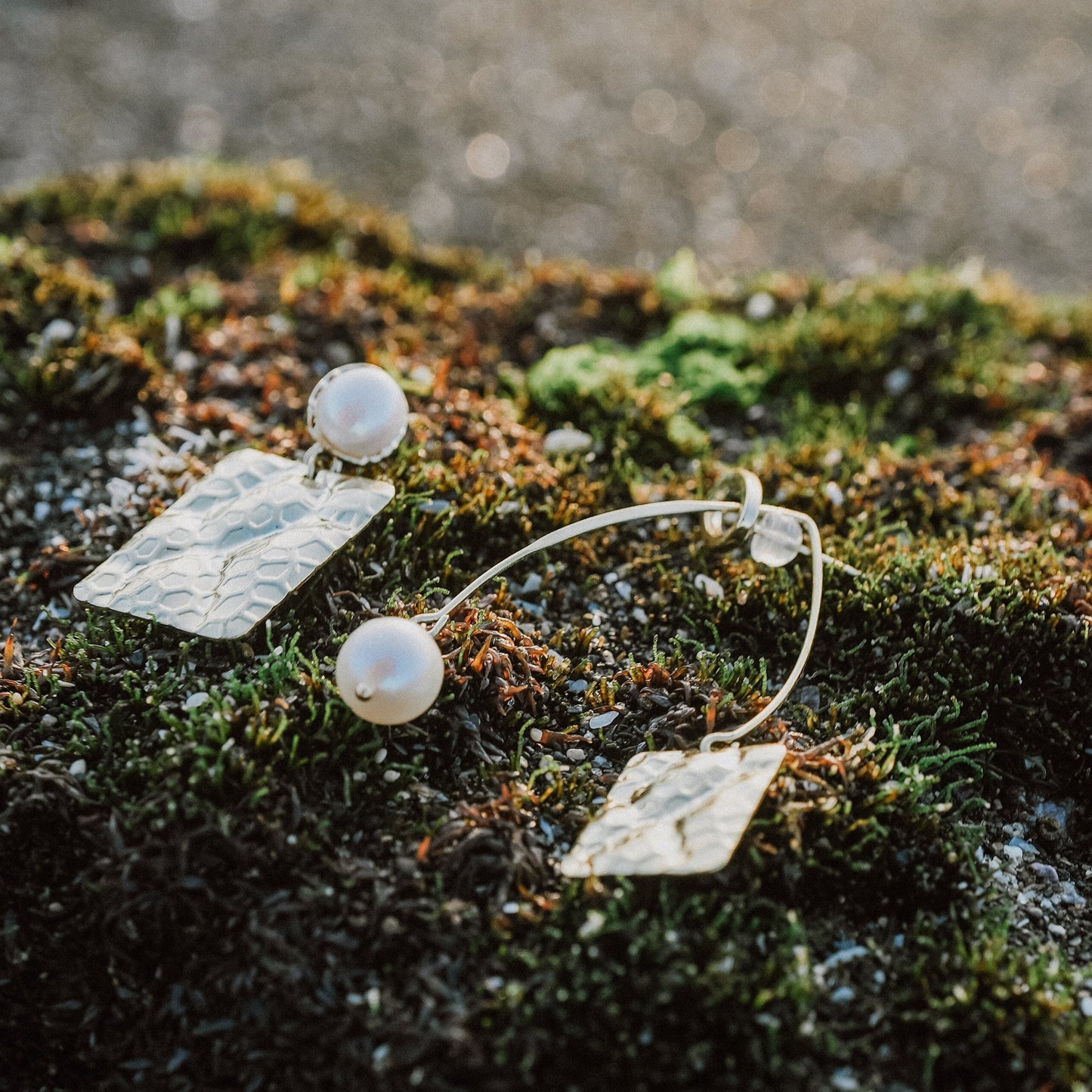 Bonnie Freshwater Pearls Mismatched Earrings